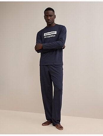 Pyjama en jersey imprimé, mo fashion