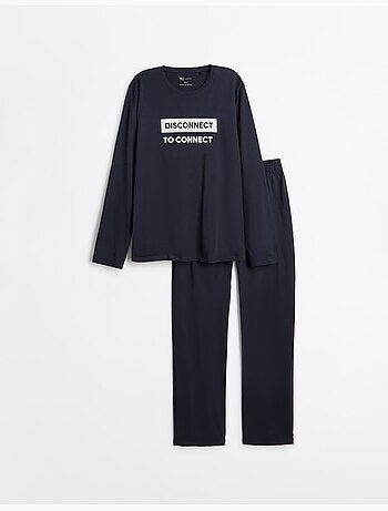 Pyjama en jersey imprimé, mo fashion