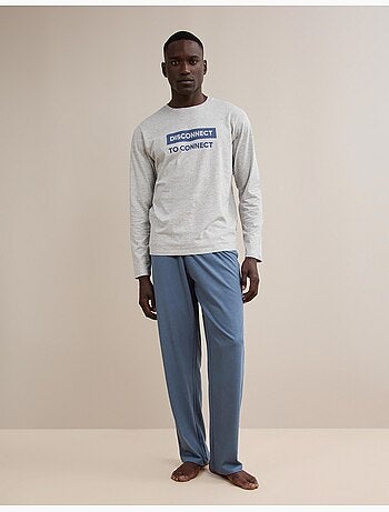 Pyjama en jersey imprimé, mo fashion