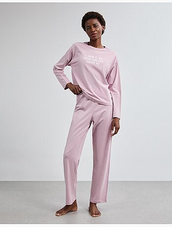 Pyjama en jersey imprimé, mo fashion