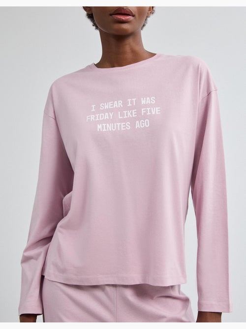 Pyjama en jersey imprimé, mo fashion - Kiabi Pyjama en jersey imprimé, mo fashion - Kiabi