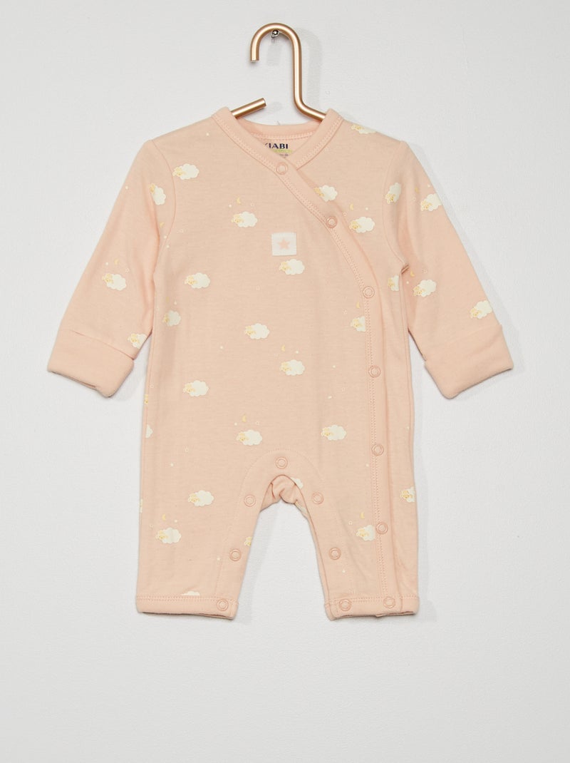 Pyjama en jersey rose - Kiabi