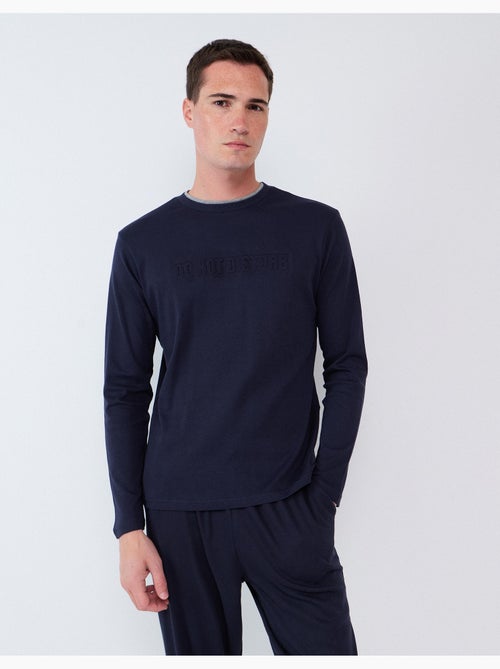 Pyjama en maille interlock, mo fashion - Kiabi Pyjama en maille interlock, mo fashion - Kiabi