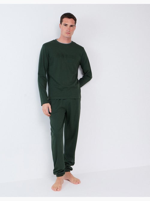 Pyjama en maille interlock, mo fashion - Kiabi Pyjama en maille interlock, mo fashion - Kiabi