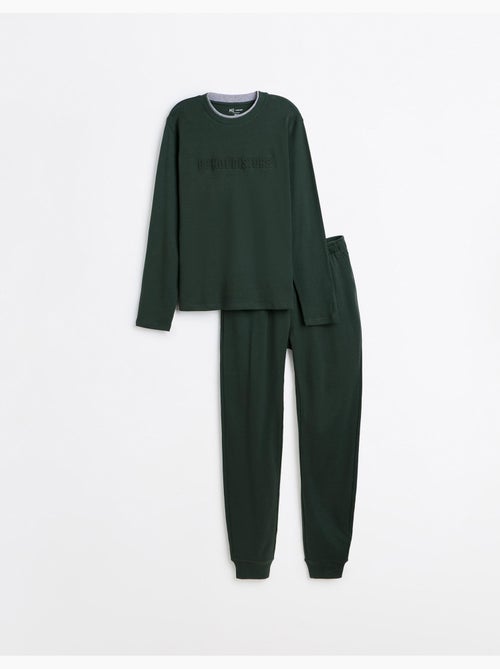 Pyjama en maille interlock, mo fashion - Kiabi Pyjama en maille interlock, mo fashion - Kiabi