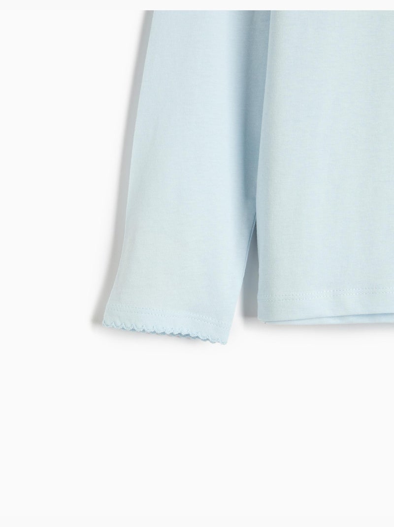 Pyjama en maillot, mo fashion Bleu - Kiabi
