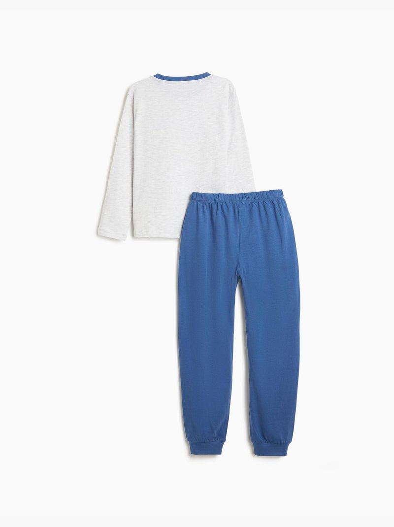 Pyjama en maillot, mo fashion Gris - Kiabi