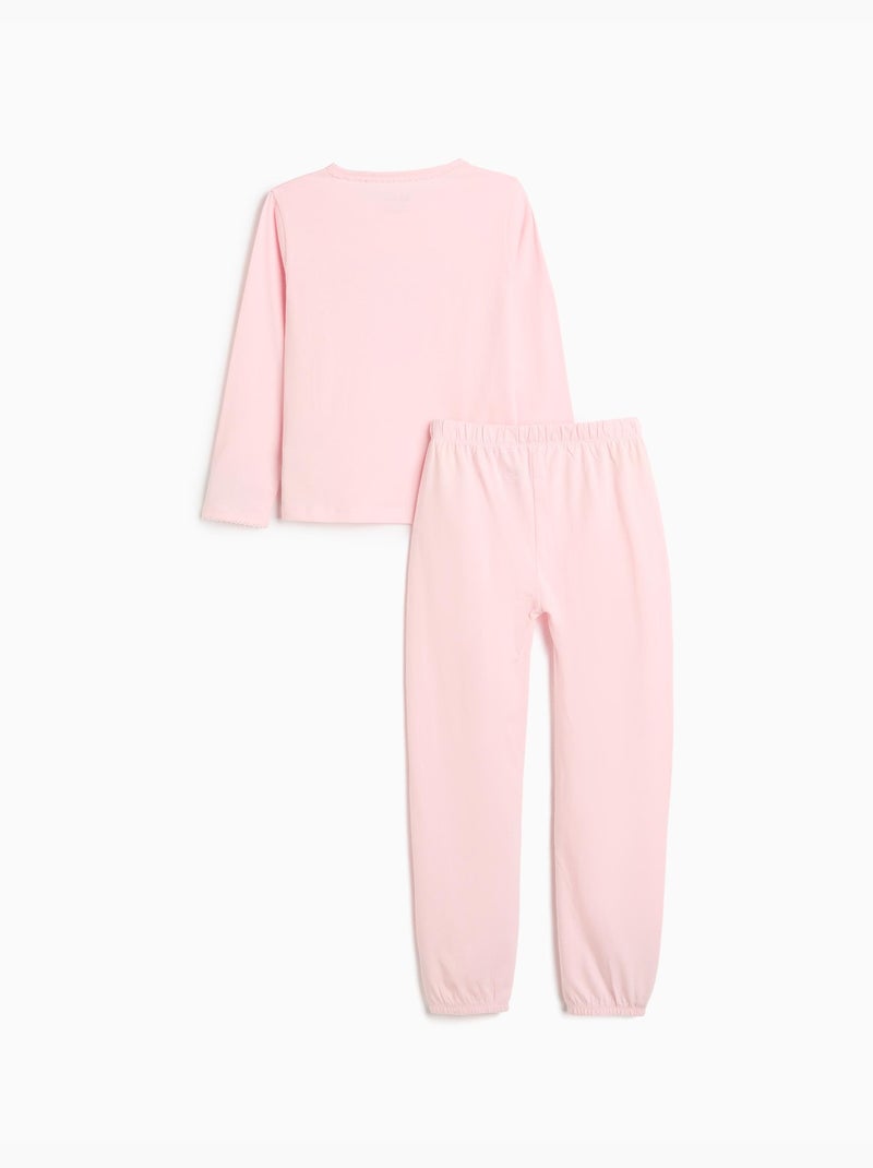 Pyjama en maillot, mo fashion Rose - Kiabi