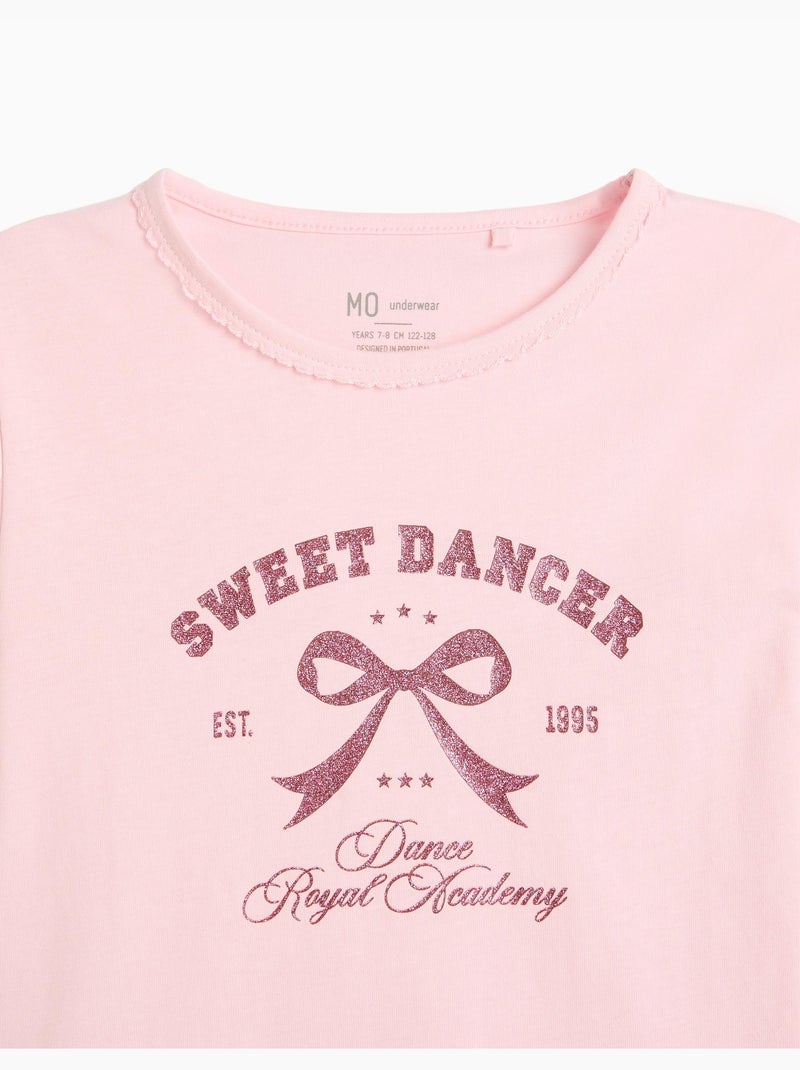 Pyjama en maillot, mo fashion Rose - Kiabi