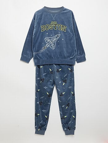 Pyjama en polaire 2 pièces - sweat + pantalon