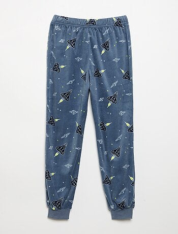 Pyjama en polaire 2 pièces - sweat + pantalon