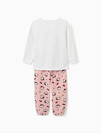 Pyjama en polaire avec broderie hello kitty