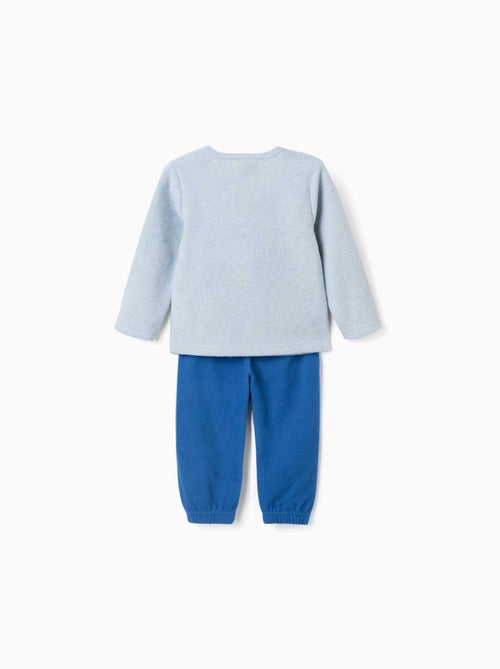 Pyjama en polaire avec broderie mickey - Kiabi