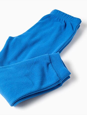 Pyjama en polaire avec broderie sonic