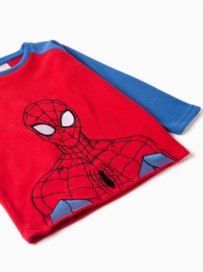 Pyjama en polaire avec broderie spider-man Rouge - Kiabi