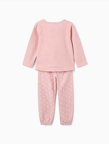 Pyjama en polaire avec étoiles brodées