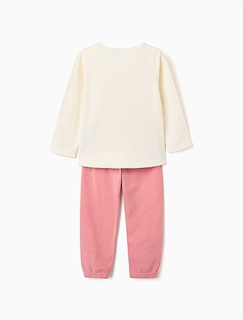 Pyjama en polaire avec licorne brodée