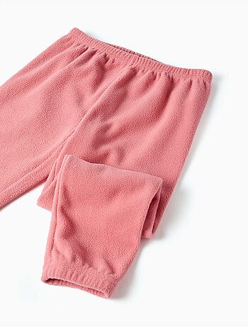 Pyjama en polaire avec licorne brodée