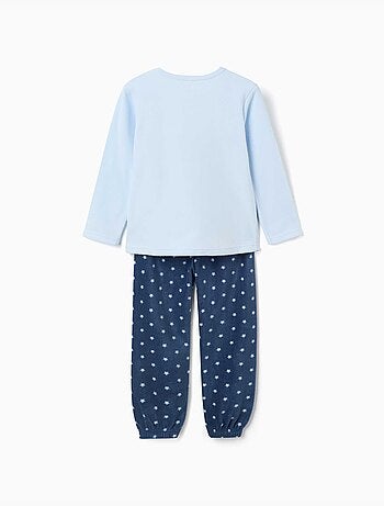 Pyjama en polaire avec stitch brodé