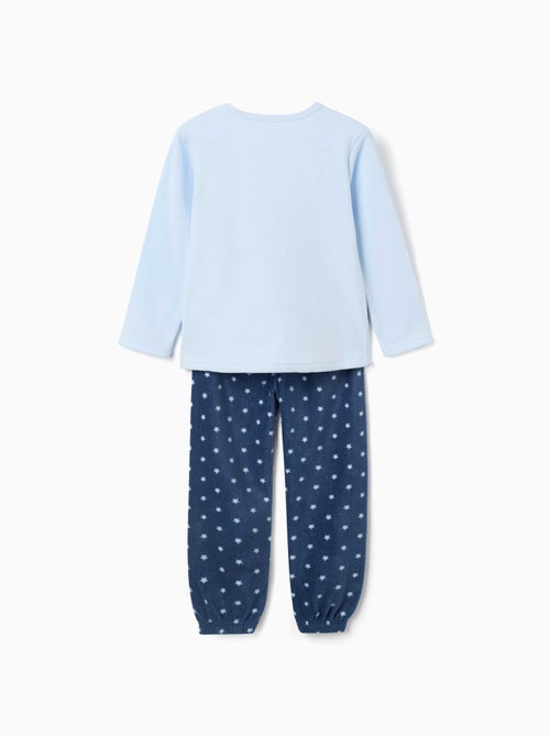 Pyjama en polaire avec stitch brodé - Kiabi Pyjama en polaire avec stitch brodé - Kiabi