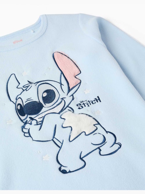 Pyjama en polaire avec stitch brodé - Kiabi Pyjama en polaire avec stitch brodé - Kiabi