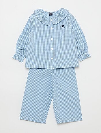 Pyjama en popeline - 2 pièces