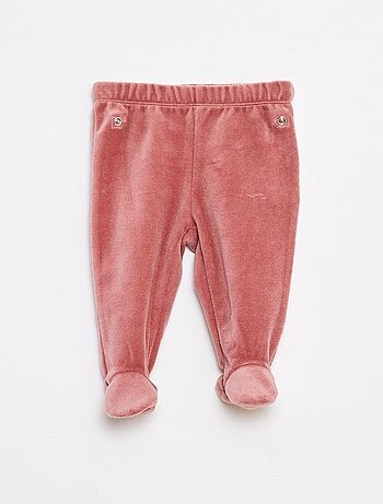 Pyjama en velours - 2 pièces