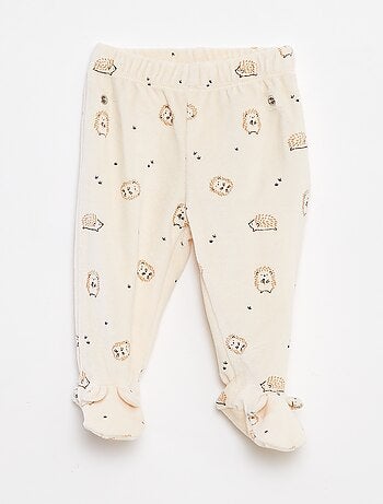 Pyjama en velours - 2 pièces