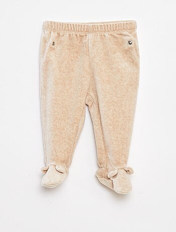 Pyjama en velours - 2 pièces