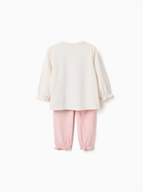 Pyjama en velours avec imprimé stitch - Kiabi