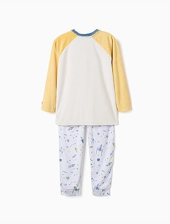 Pyjama en velours avec motif espace