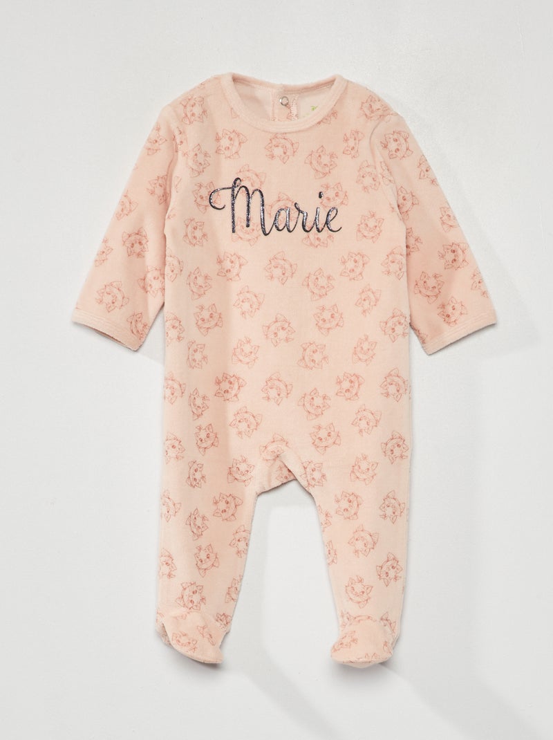 Pyjama en velours 'Disney' Rose - Kiabi