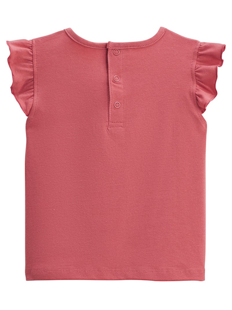 Pyjama enfant 2 pi?ces manches courtes Fiesta Terracotta - Kiabi