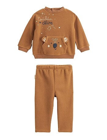 Pyjama enfant 2 pièces en polaire Constellation