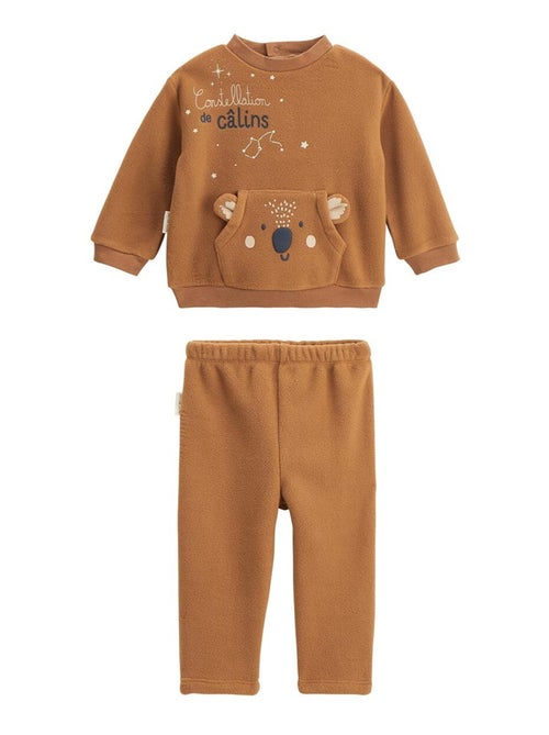 Pyjama enfant 2 pièces en polaire Constellation - Kiabi Pyjama enfant 2 pièces en polaire Constellation - Kiabi