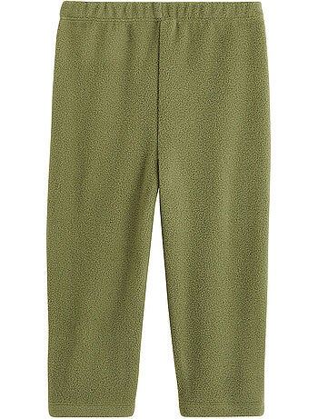 Pyjama enfant 2 pièces en polaire ginkgo