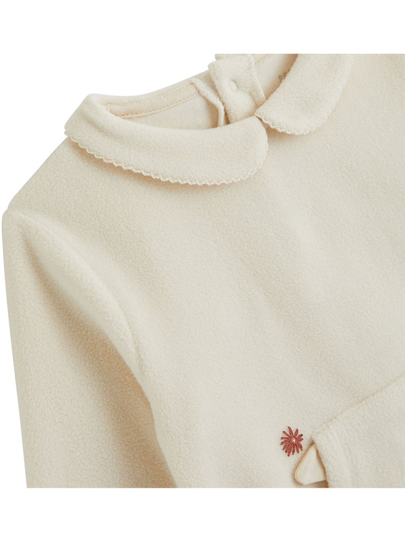 Pyjama enfant 2 pièces en polaire ollie Beige - Kiabi