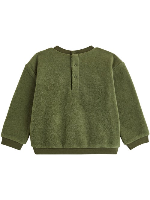 Pyjama enfant 2 pièces en polaire pistache - Kiabi Pyjama enfant 2 pièces en polaire pistache - Kiabi