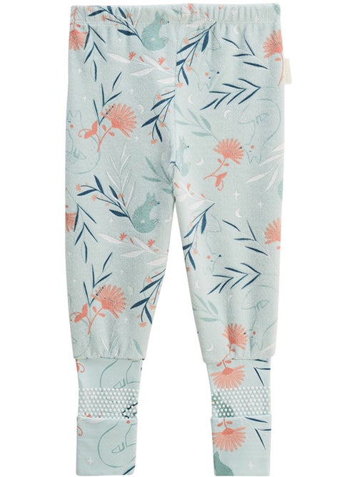 Pyjama enfant 2 pièces en velours à pieds retroussables Dina - Kiabi Pyjama enfant 2 pièces en velours à pieds retroussables Dina - Kiabi