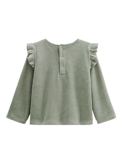 Pyjama enfant 2 pièces en velours Lily - Kiabi Pyjama enfant 2 pièces en velours Lily - Kiabi
