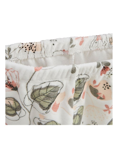 Pyjama enfant 2 pièces en velours Lily - Kiabi Pyjama enfant 2 pièces en velours Lily - Kiabi