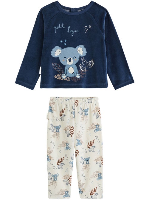 Pyjama enfant 2 pièces en velours mathéo - Kiabi Pyjama enfant 2 pièces en velours mathéo - Kiabi