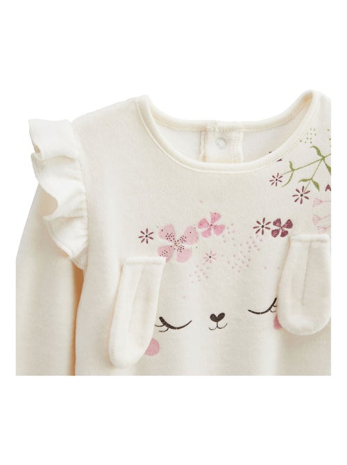 Pyjama enfant 2 pièces en velours Mila - Kiabi Pyjama enfant 2 pièces en velours Mila - Kiabi