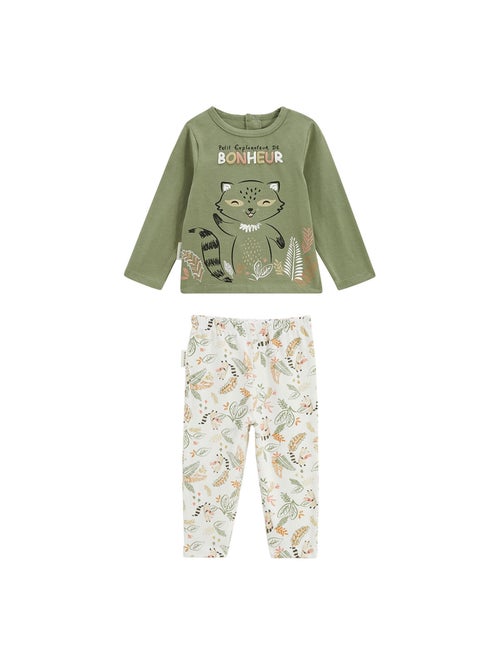 Pyjama enfant 2 pièces gabin - Kiabi