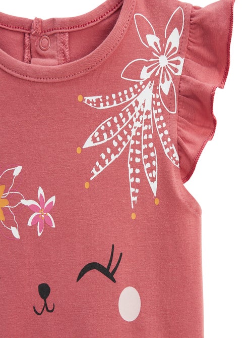 Pyjama enfant 2 pièces manches courtes Fiesta - Kiabi