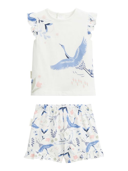Pyjama enfant 2 pièces manches courtes Tiana - Kiabi Pyjama enfant 2 pièces manches courtes Tiana - Kiabi