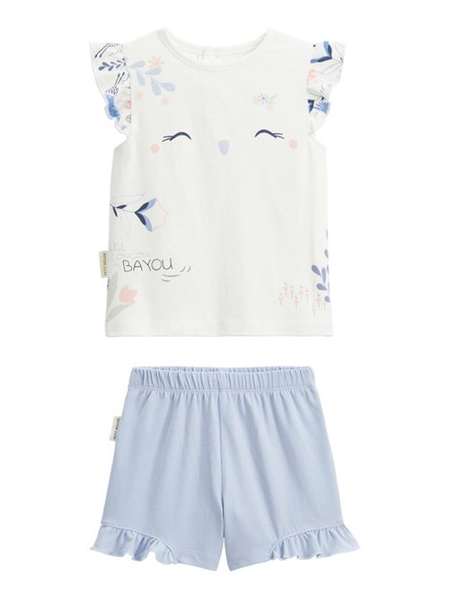 Pyjama enfant 2 pièces manches courtes Tiana - Kiabi Pyjama enfant 2 pièces manches courtes Tiana - Kiabi