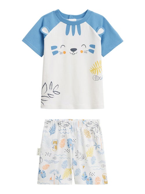 Pyjama enfant manches courtes Biscarosse - Kiabi