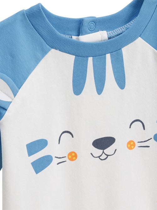 Pyjama enfant manches courtes Biscarosse - Kiabi