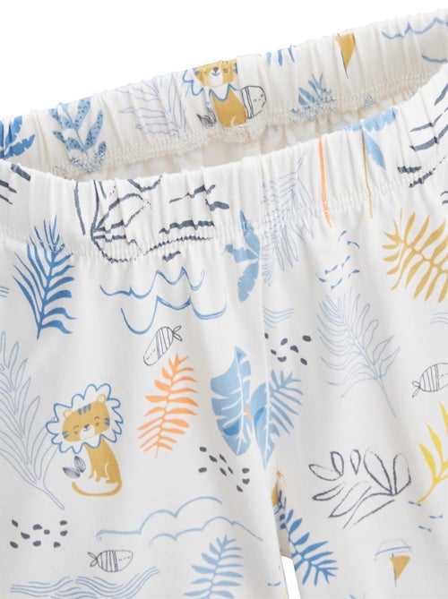 Pyjama enfant manches courtes Biscarosse - Kiabi